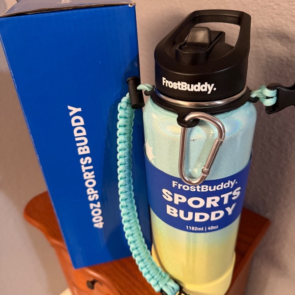 RARE❣️❣️~FrostBuddy Sports Buddy 40oz SS Insulated Tumbler~NEW IN BOX❣️❣️ - Picture 8 of 15